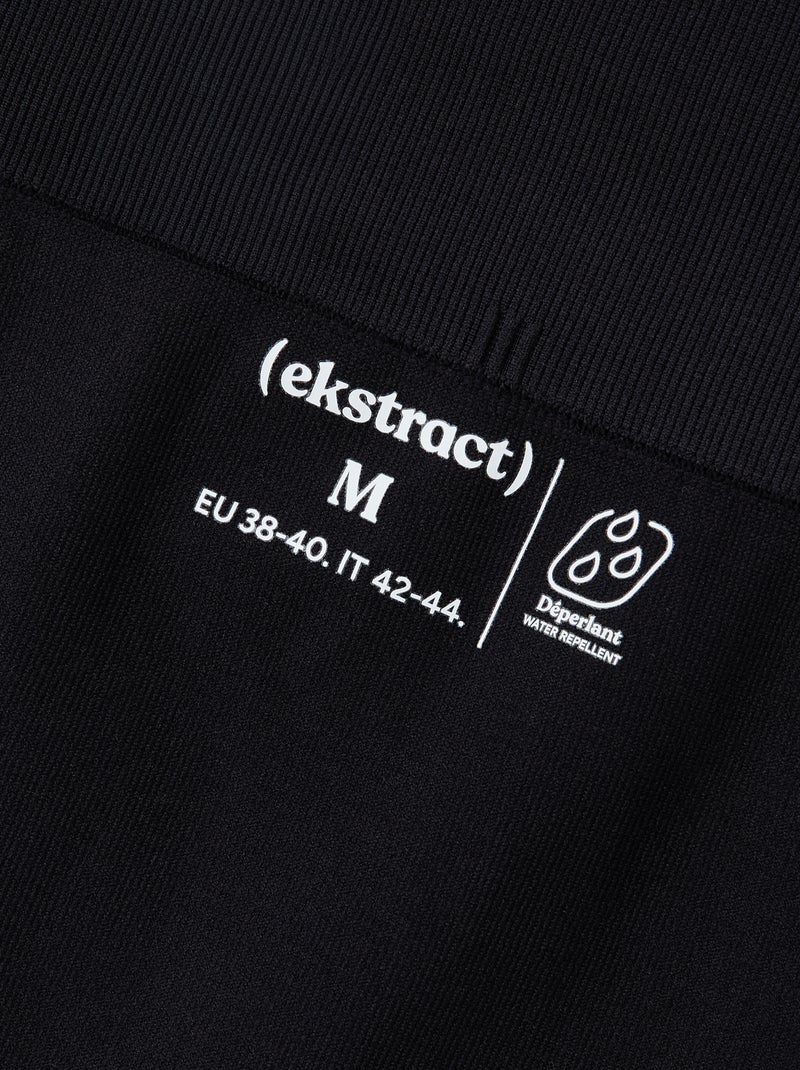 Short cycliste de sport sans couture - (ekstract) Noir - Kiabi
