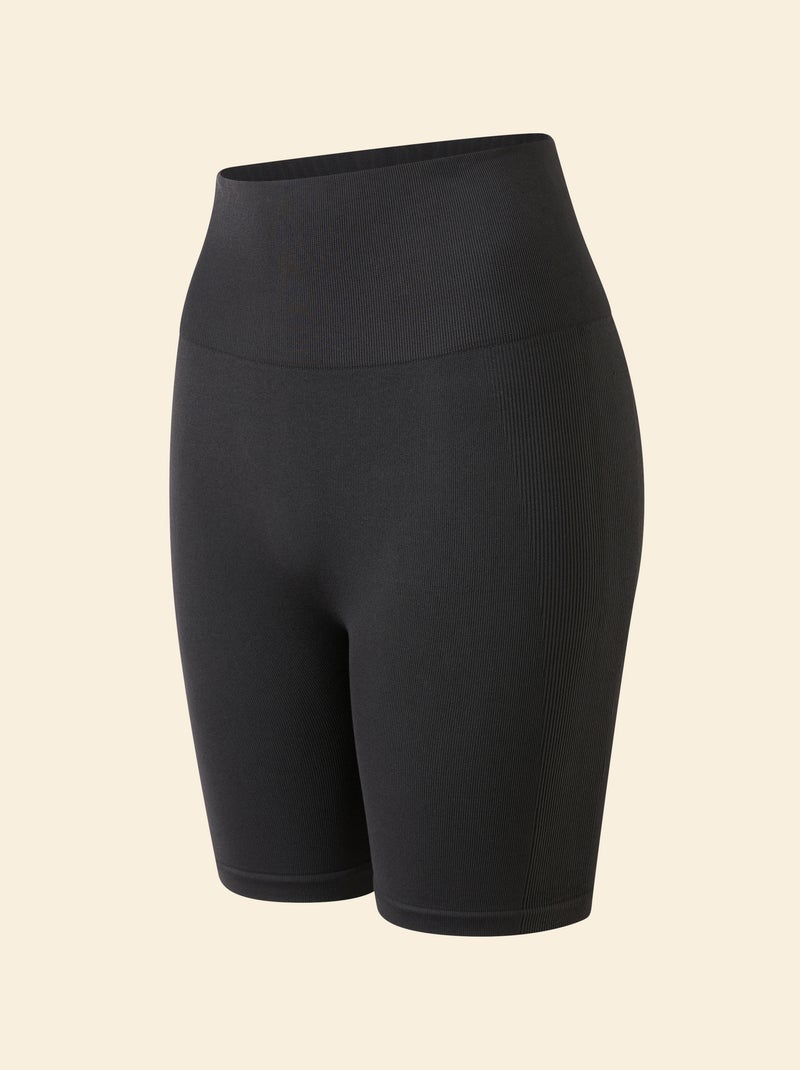 Short cycliste de sport sans couture - (ekstract) Noir - Kiabi