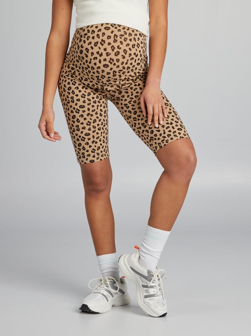 Short cycliste grossesse Léopard - Kiabi