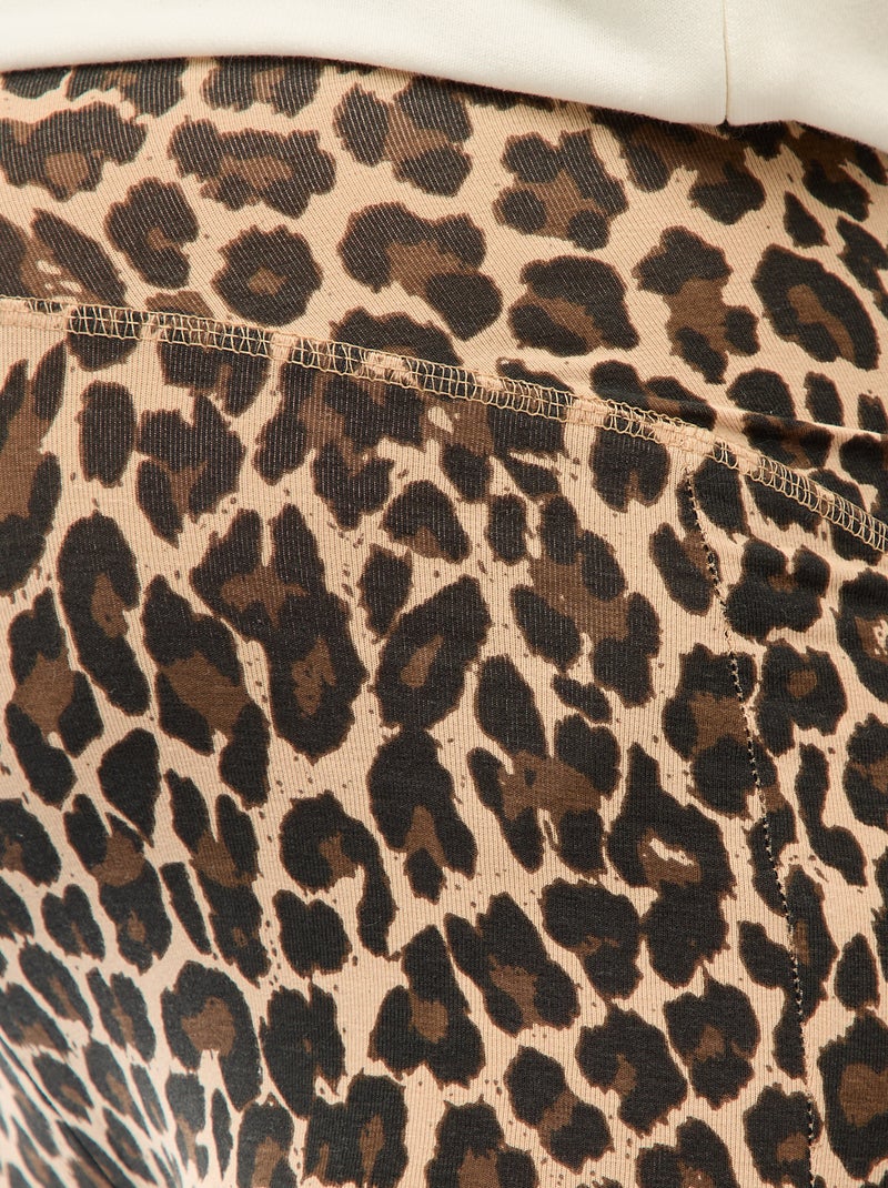 Short cycliste grossesse Léopard - Kiabi