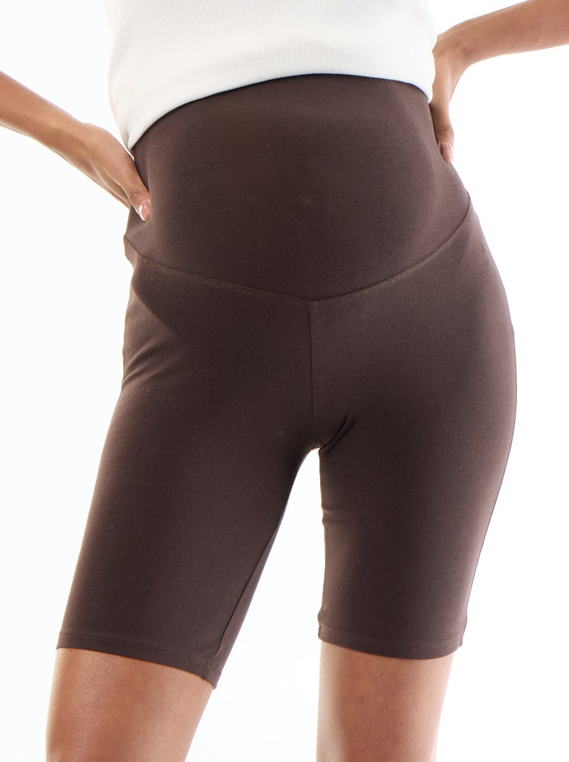 Short cycliste grossesse Marron - Kiabi