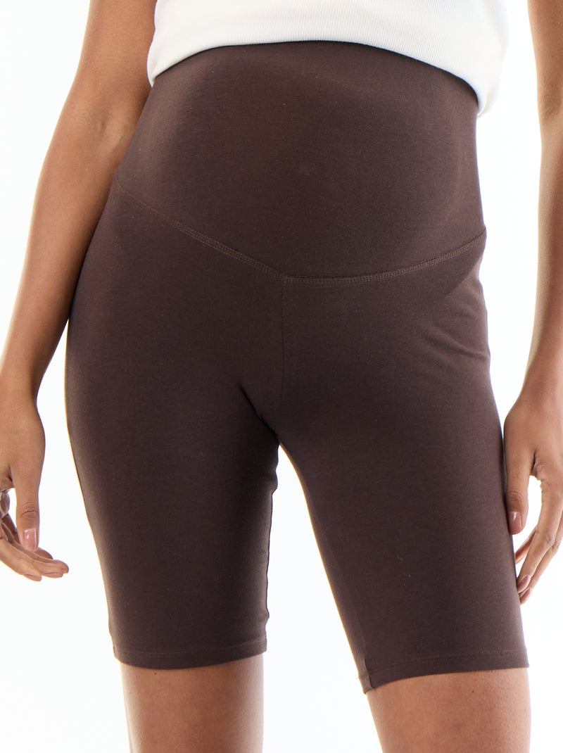 Short cycliste grossesse Marron - Kiabi