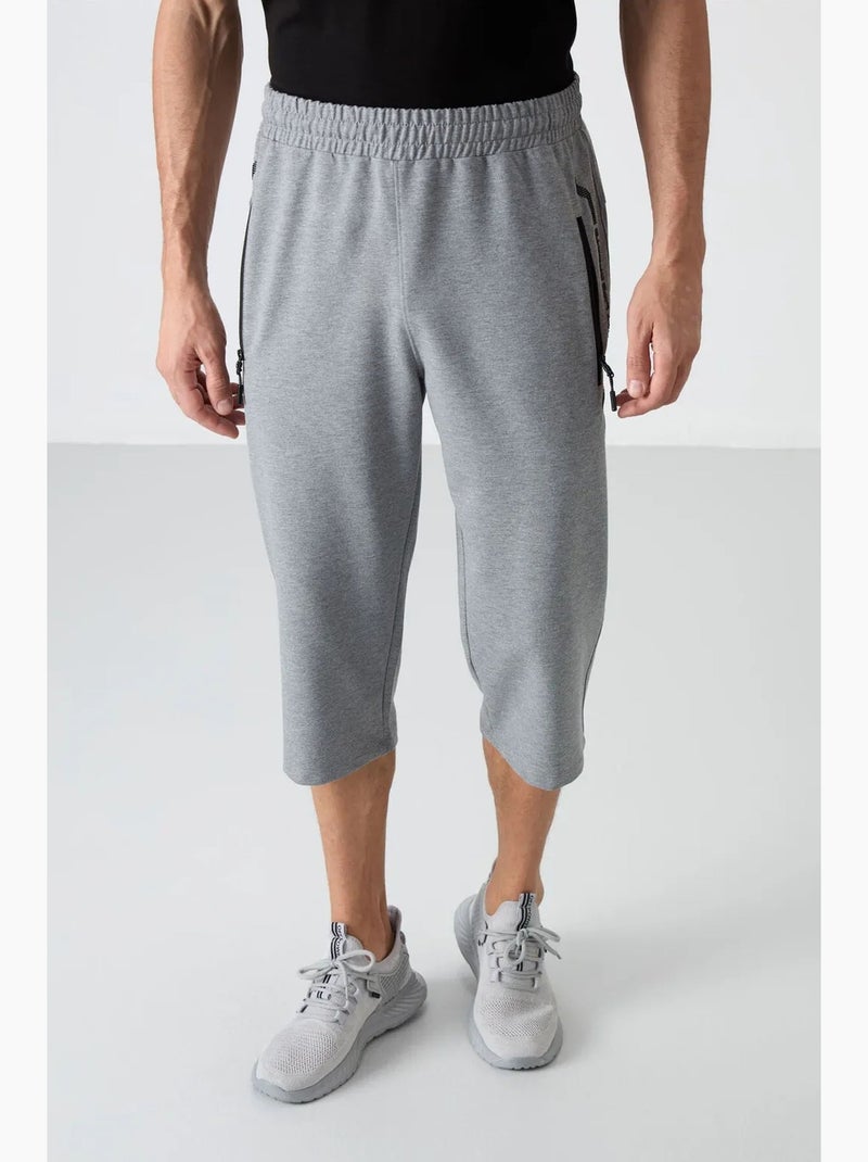 Short cycliste homme longueur capri tommy Gris clair - Kiabi