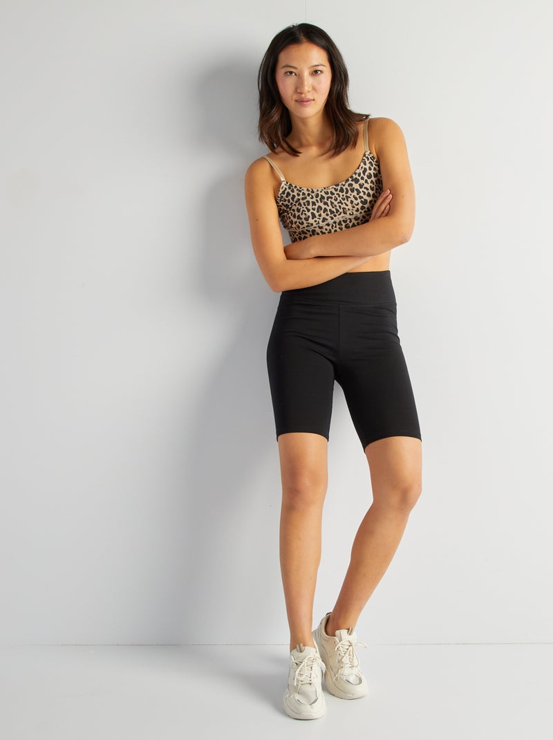 Short cycliste noir - Kiabi