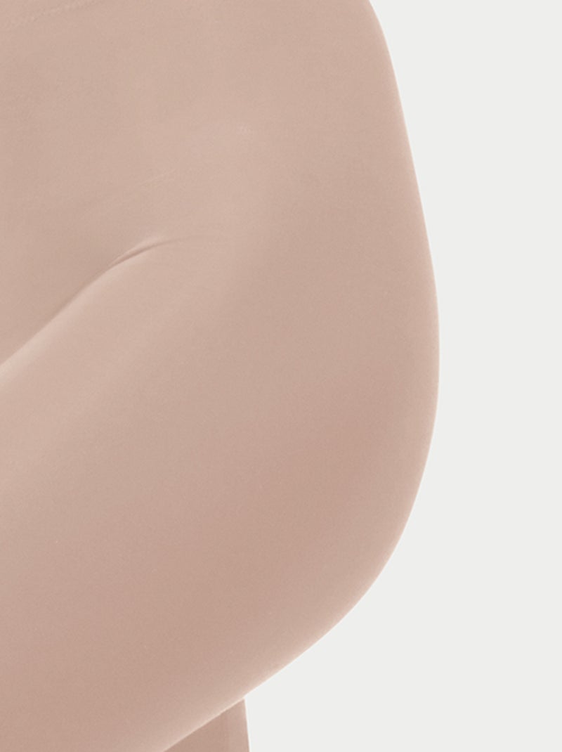 Short Cycliste Relax & Go Beige argile - Kiabi