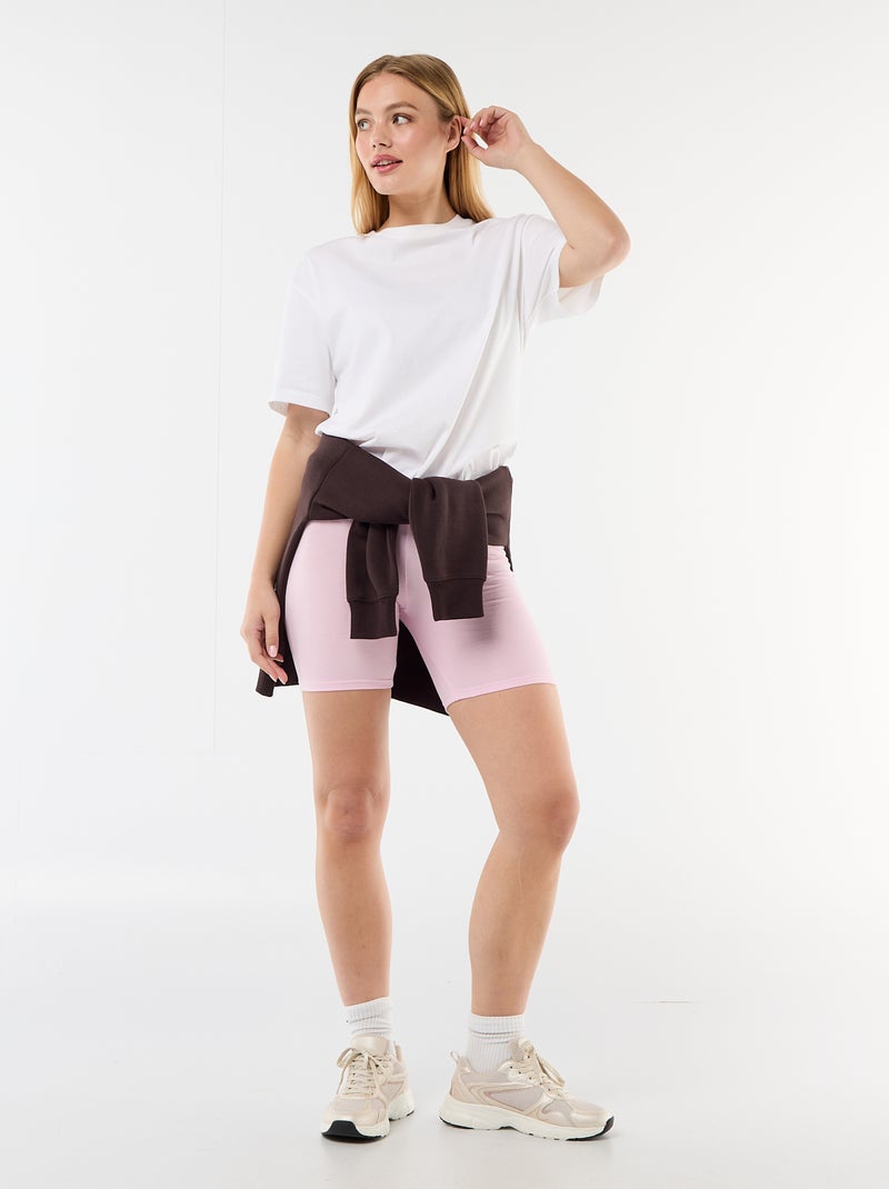 Short cycliste Rose - Kiabi