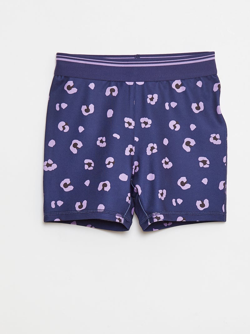 Short cyclistes de sport Léopard - Kiabi