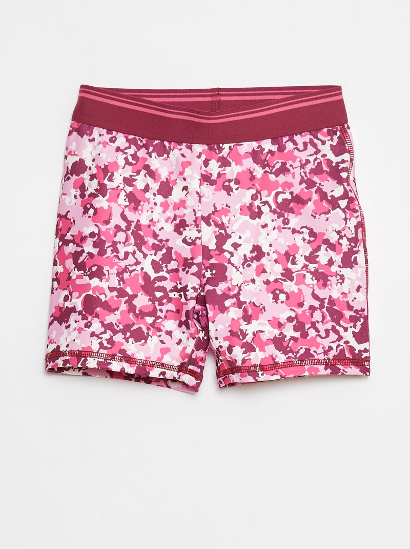 Short cyclistes de sport Rose - Kiabi