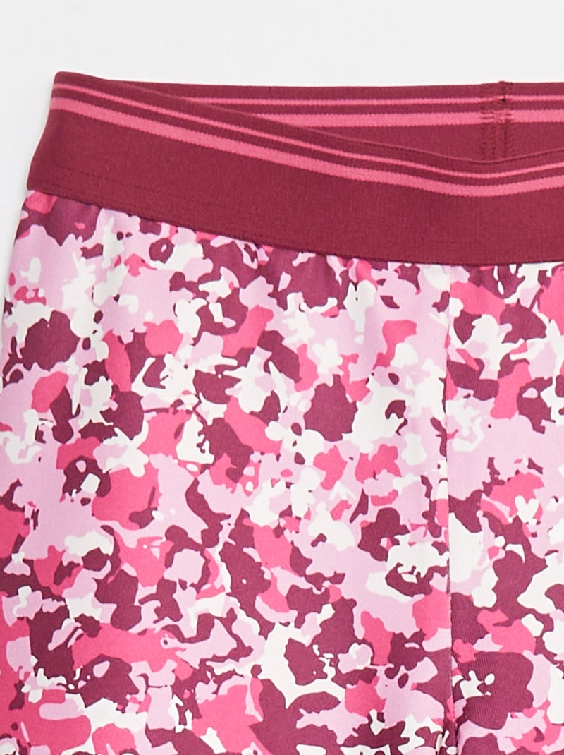 Short cyclistes de sport Rose - Kiabi