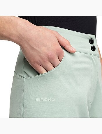 Short cyclotourisme femme cyclisme femme turf gray