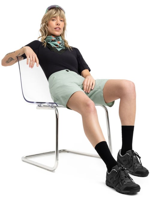 Short cyclotourisme femme cyclisme femme turf gray - Kiabi Short cyclotourisme femme cyclisme femme turf gray - Kiabi