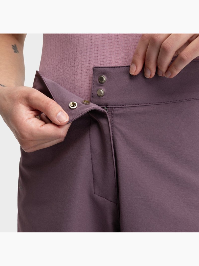 Short cyclotourisme femme cyclisme femme turf Violet - Kiabi