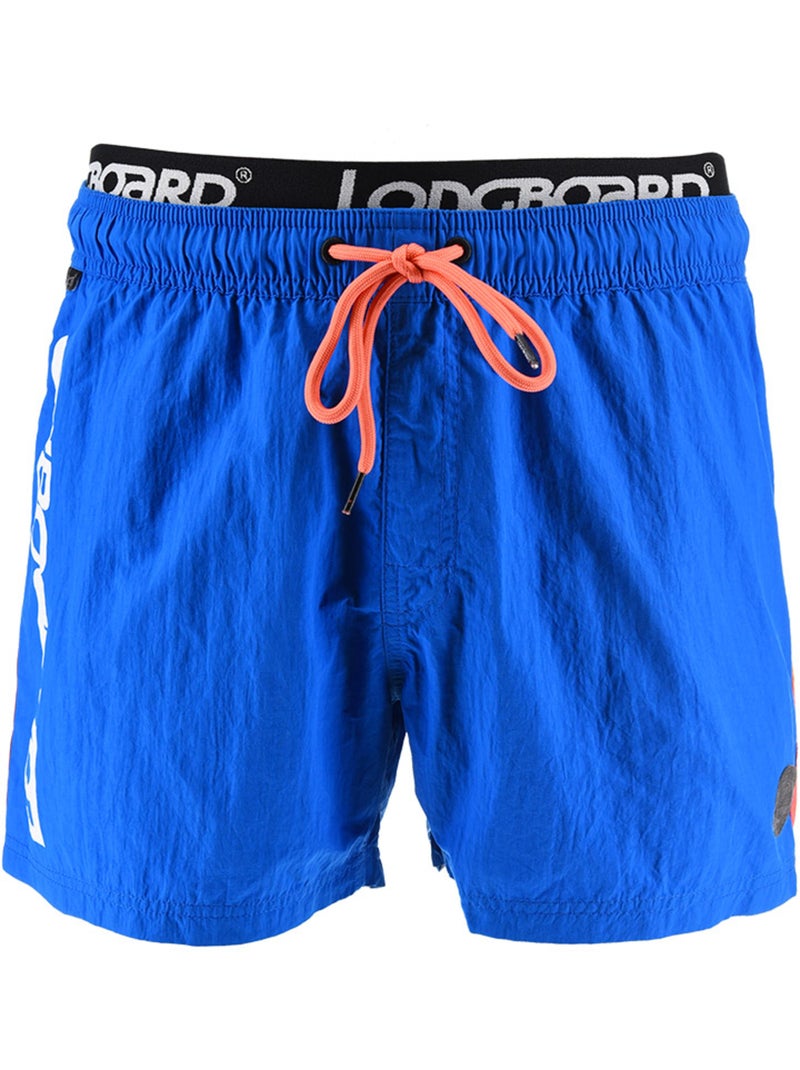 Short de Bain -   - Longboard Bleu - Kiabi