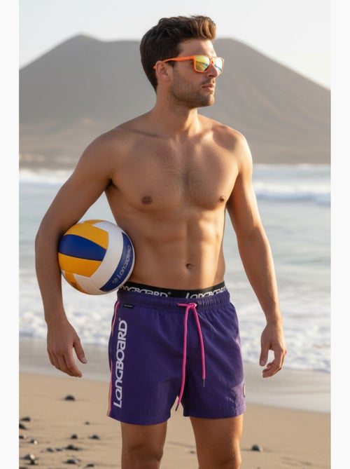 Short de Bain -   - Longboard - Kiabi