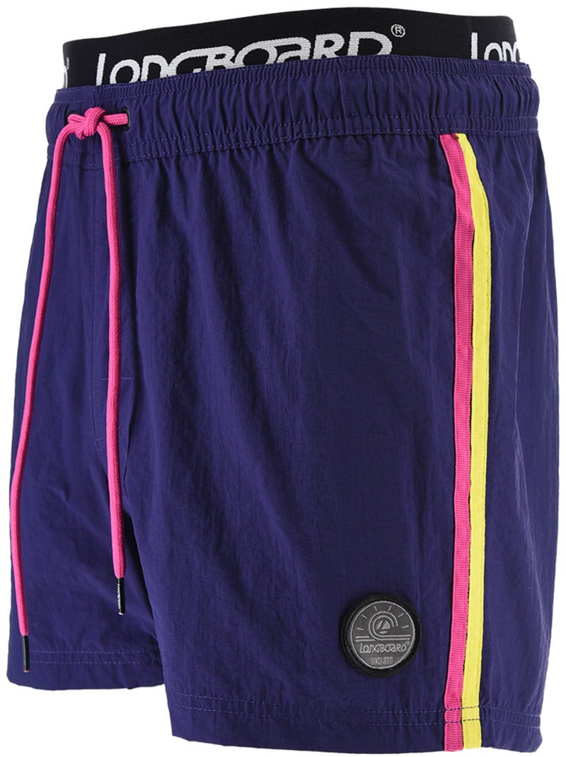 Short de Bain -   - Longboard Bleu - Kiabi