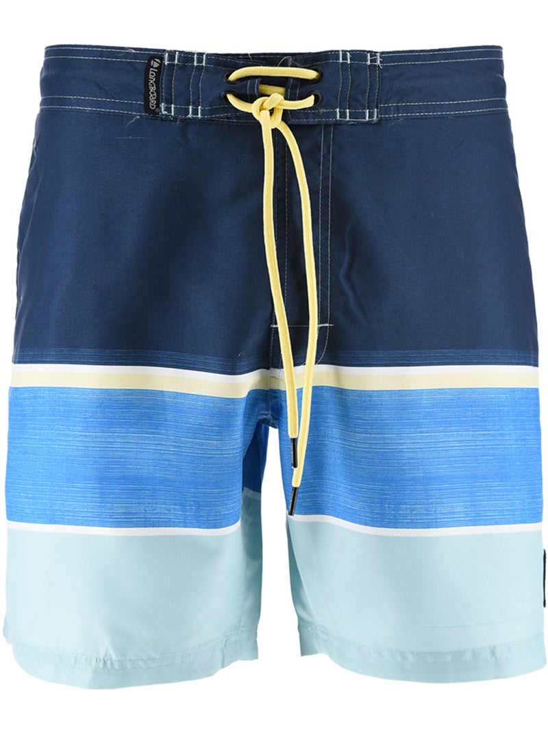 Short de Bain -   - Longboard Bleu - Kiabi