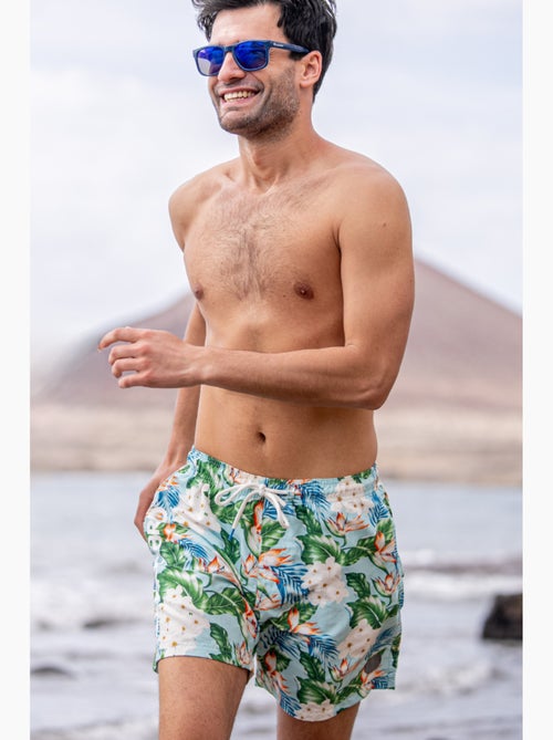 Short de Bain -   - Longboard - Kiabi