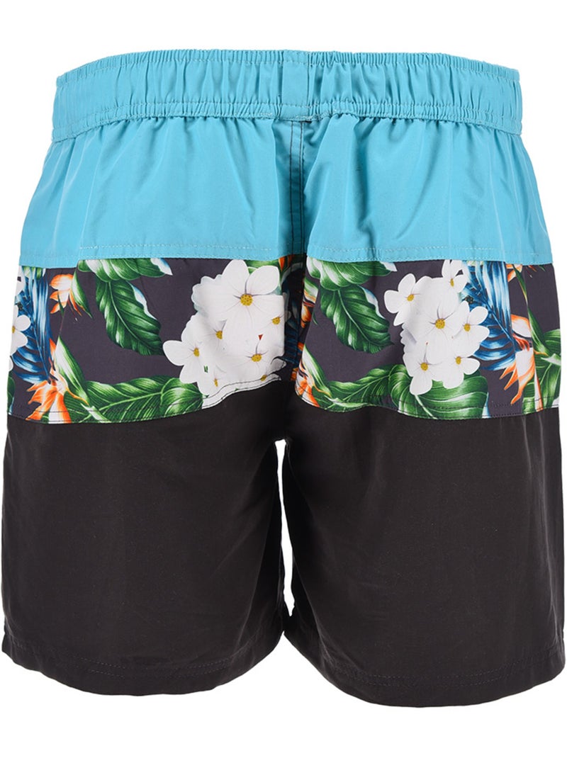 Short de Bain -   - Longboard Bleu - Kiabi
