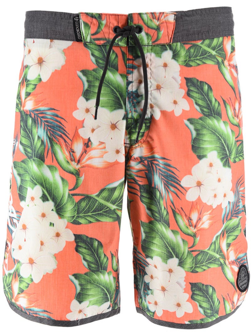 Short de Bain -   - Longboard Corail - Kiabi