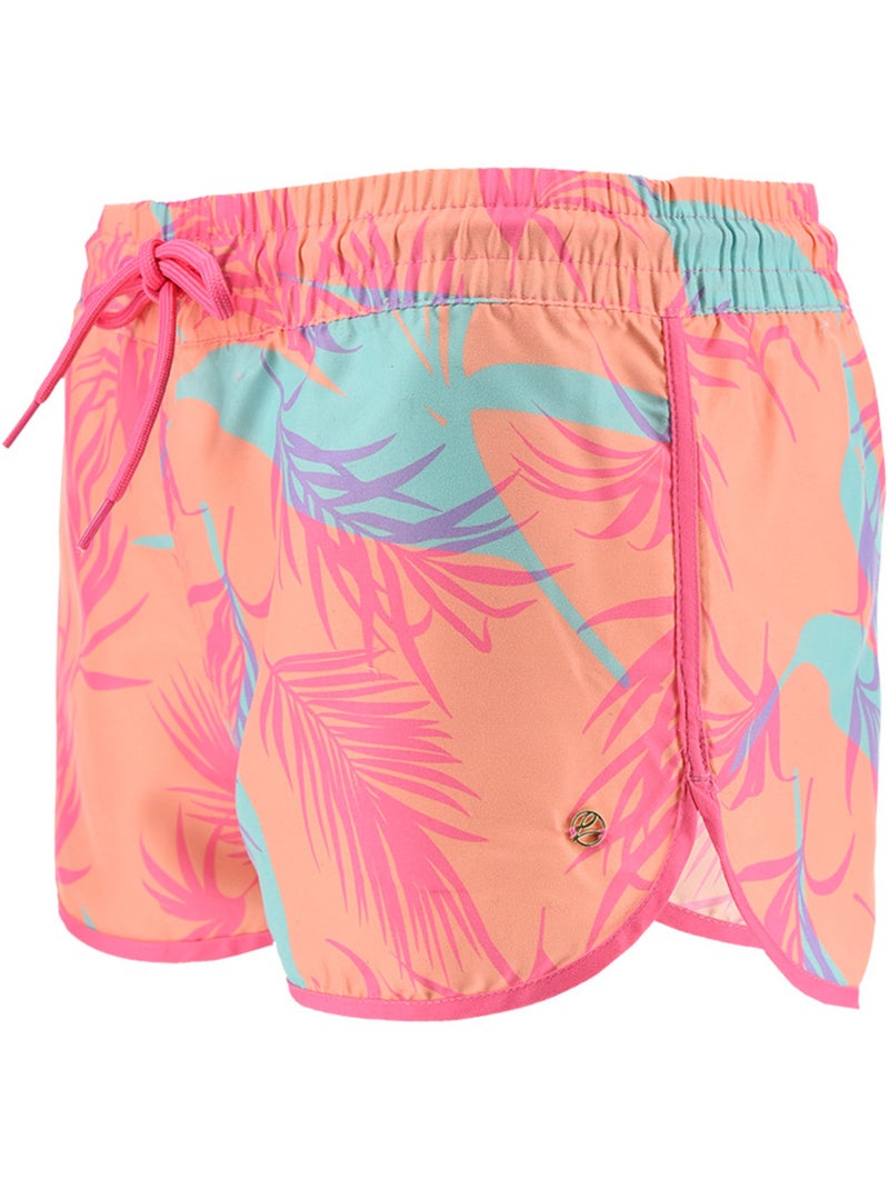 Short de Bain -   - Longboard Corail - Kiabi