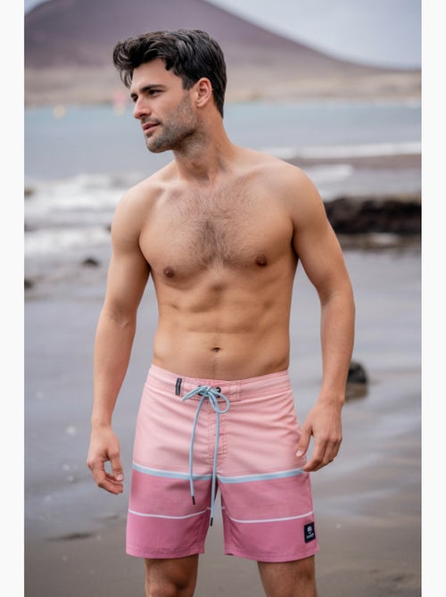 Short de Bain -   - Longboard - Kiabi