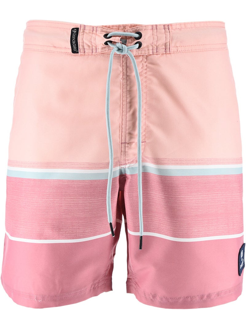 Short de Bain -   - Longboard Rose - Kiabi