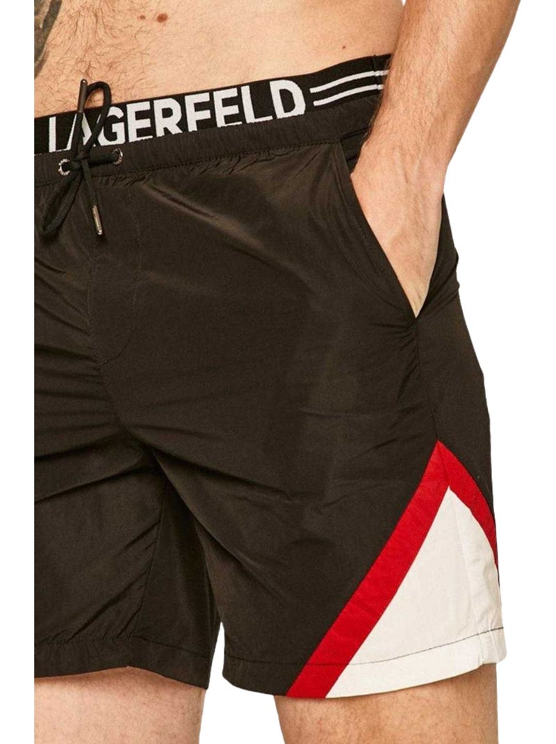 Short de bain - karl lagerfeld Noir - Kiabi