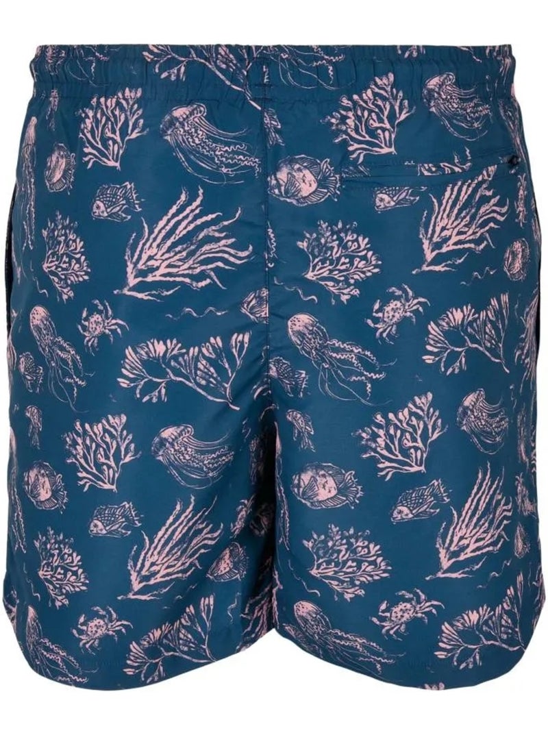 Short de bain - urban classics Bleu électrique - Kiabi