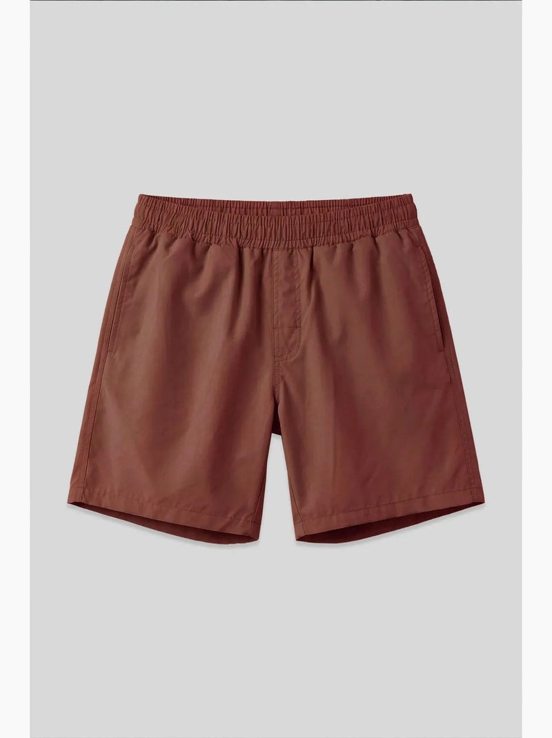 Short de bain à enfiler tommy Terracotta - Kiabi