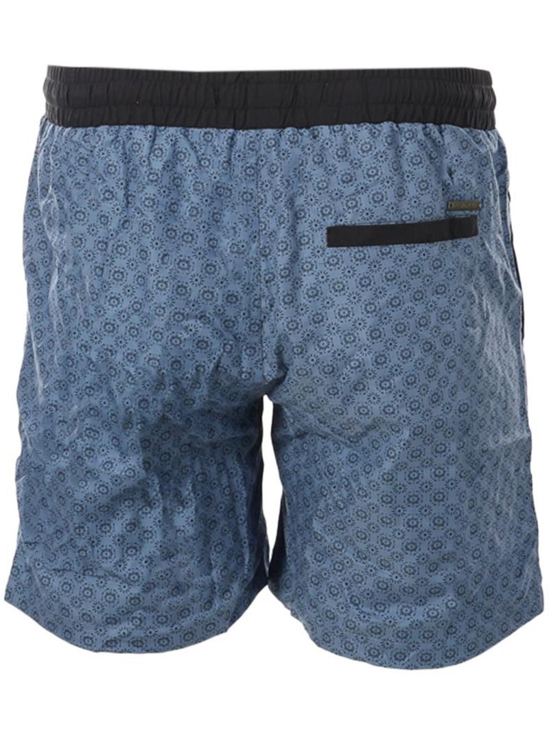 Short de bain à Imprimés Homme Kaporal Bleu Noir - Kiabi