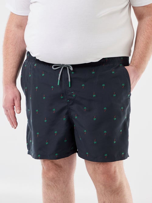 Short de bain à motif - Kiabi