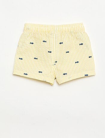 Short de bain à motif
