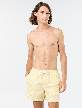 Short de bain à motif