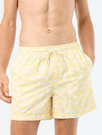 Short de bain à motif