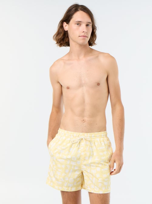 Short de bain à motif - Kiabi Short de bain à motif - Kiabi