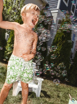 Short de Bain à Motif