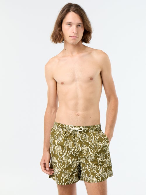 Short de bain à motif - Kiabi Short de bain à motif - Kiabi