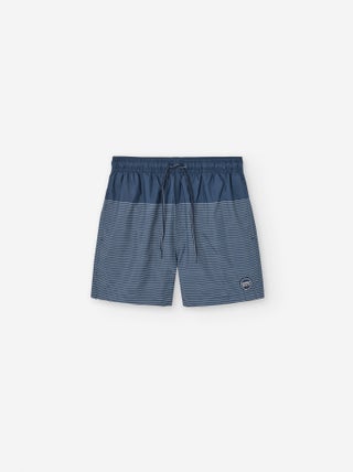 Short de Bain à Rayures
