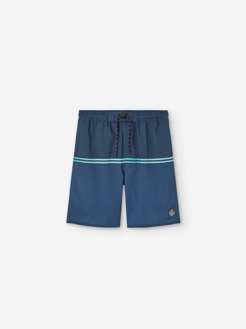 Short de Bain à Rayures - Kiabi