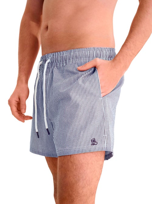 Short de bain à rayures Men Swimwear - Kiabi