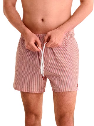 Short de bain à rayures Men Swimwear