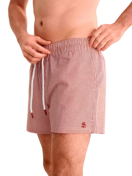 Short de bain à rayures Men Swimwear - Kiabi