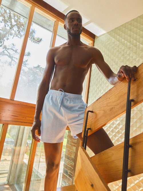 Short de bain à rayures  MO Fashion - Kiabi