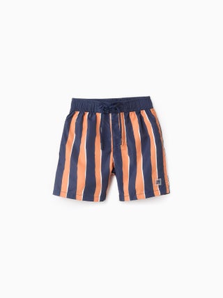 Short de Bain à Rayures