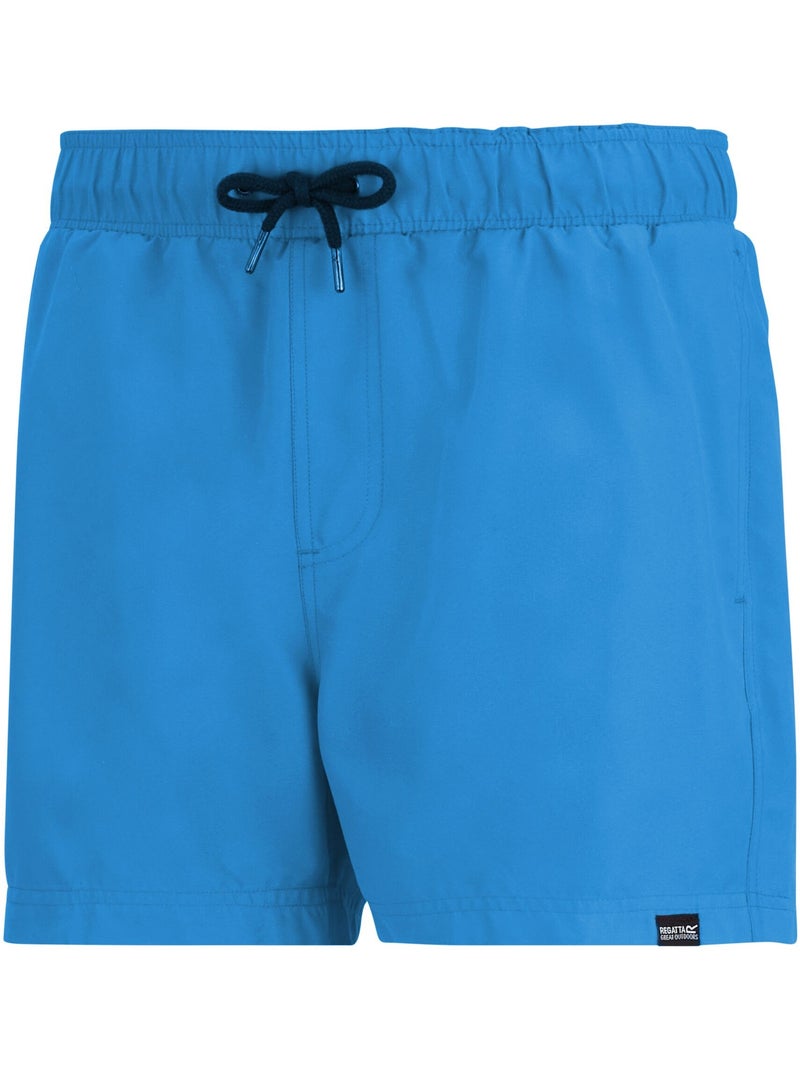 Short de bain à taille élastiquée mawson - regatta Bleu Bleu - Kiabi