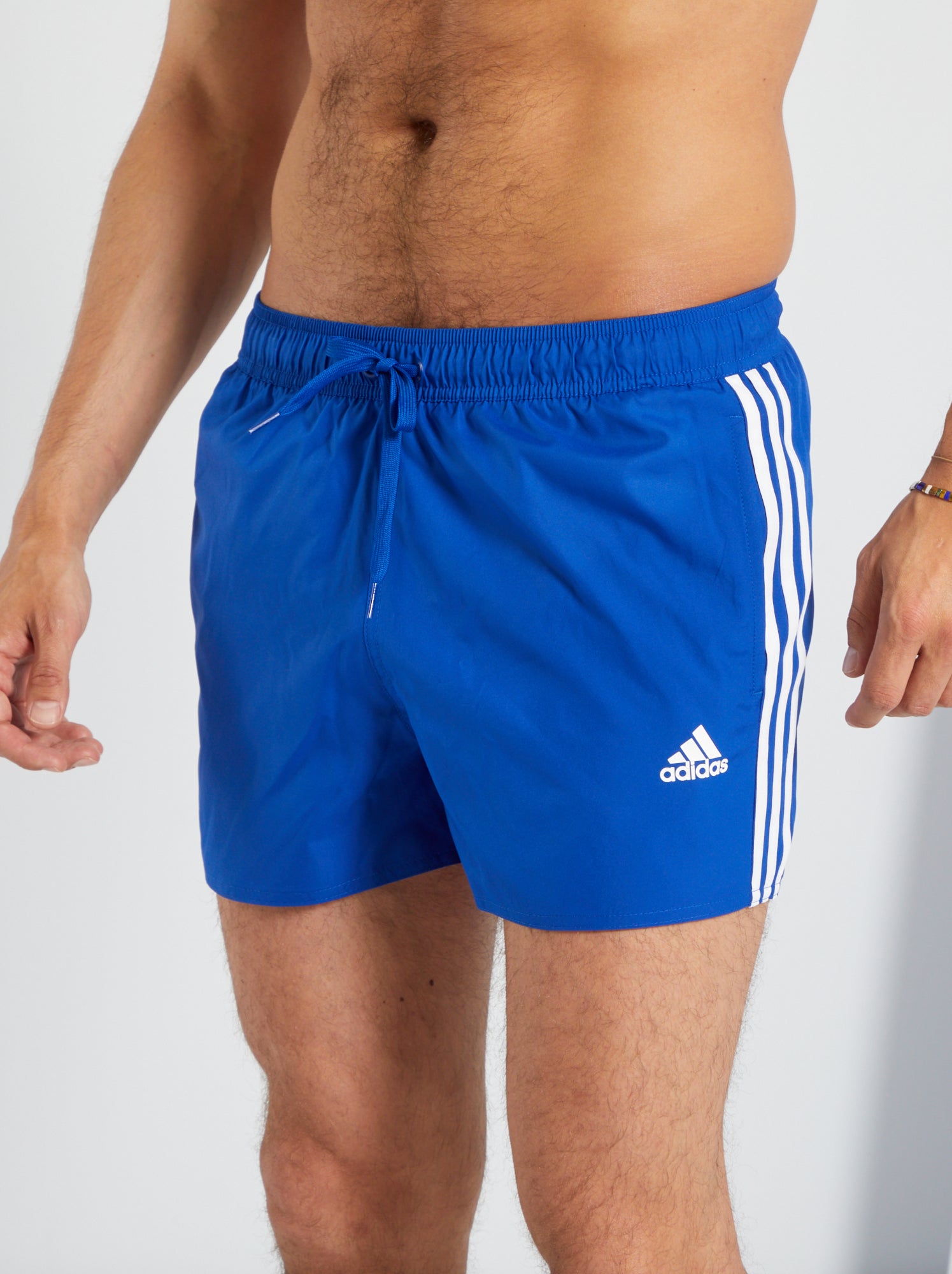 Short bleu adidas online