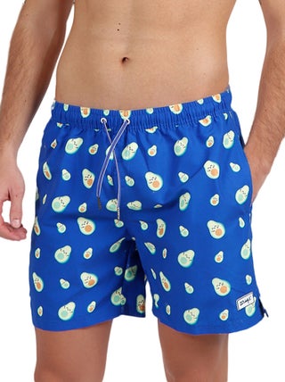 Short de bain Aguacates Mr Wonderful bleu