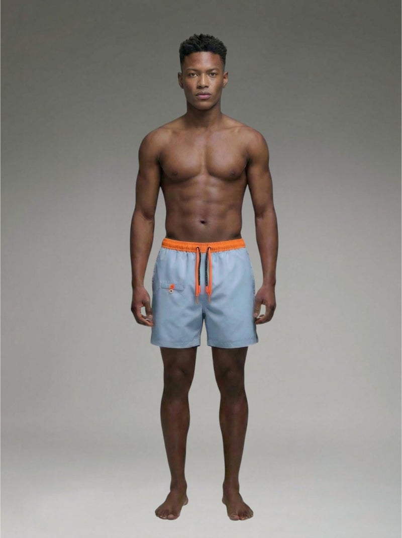 Short de bain akka  homme - sae paris Bleu - Kiabi