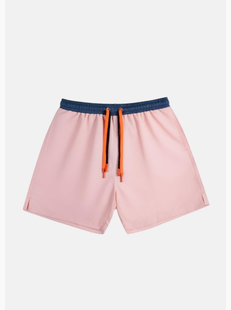 Short de bain akka  homme - sae paris Rose poudré - Kiabi