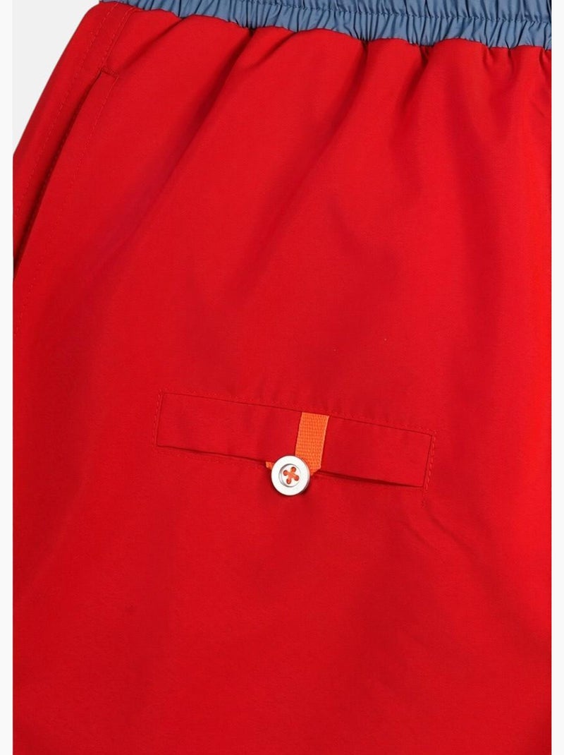 Short de bain akka  homme - sae paris Rouge - Kiabi